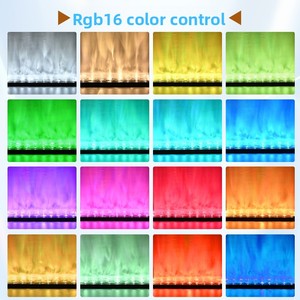 Projecteur mural LED à ondulations d'eau 3D dynamiques, indice de protection <span class=keywords><strong>IP65</strong></span>, construction en aluminium, pour hôtel, restaurant, KTV, ambiance - Product Image 3