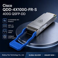 New Ciscos QDD 400G FR4 S 400G QSFP DD Duplex MPO 2km SMF Long Reach Single Mode CWDM Data Center Optical Module