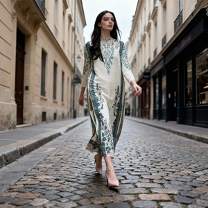 Premium Sequins Embroidery Polyester Abaya for Muslim Women Elegant Custom <b>Evening</b> Party Dress Wholesale - Product Image 2