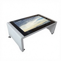 Table Basse Interactive Intelligente 43 Pouces Windows/Android avec Écran Tactile et SDK Intégré pour Personnalisation Rapide, Prise en Charge du Français, Utilisation Intérieure