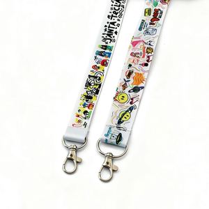 YUSEN1001 Premium Soft Texture Resistant <b>Polyester</b> Sublimation Smooth <b>Lanyard</b> for Businesses Events - Product Image 2