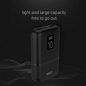 بنك الطاقة المحمول حجم بطاقة الائتمان حجم صغير شاحن هواتف محمولة LCD المصنع المصنع بنك الطاقة الصغير 10000mah - Product Image 5