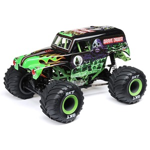 Mini camion monstre RC 4x4 LMT Son-uva Digger 1/18 avec essieux solides, batterie LiPo 2S, phares LED et chargeur intelligent - Product Image 5