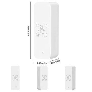 Sensor de Movimiento con Control por Aplicación <span class=keywords><strong>Wifi</strong></span> Tuya, <span class=keywords><strong>Detector</strong></span> de <span class=keywords><strong>Presencia</strong></span> Humana Wi-Fi para Seguridad del Hogar Inteligente, Alarma Inteligente para el Hogar - Product Image 4