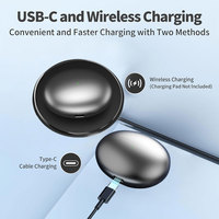 Écouteurs sans fil TWS à réduction de bruit, écouteurs intra-auriculaires sportifs, écouteurs Bluetooth HiFi