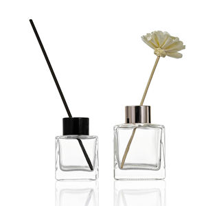 Square Scents Aceite esencial Fragancia para el hogar Botella de vidrio Ambientador Botella <span class=keywords><strong>50ml</strong></span> - Product Image 5