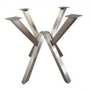 OEM-Auftrags hersteller Edelstahl blech bearbeitung Möbel beine Tisch rahmen Lasers chweiß bearbeitungs service - Product Image 3