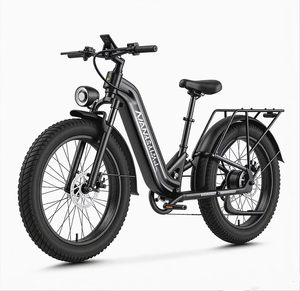Bicicleta Eléctrica de Montaña para Adultos, 48V 17.5Ah, Batería de Litio, Motor en la Rueda Trasera, Cuadro de Aleación de Aluminio, Neumáticos Todoterreno de 26 x 4.0 Pulgadas - Product Image 4