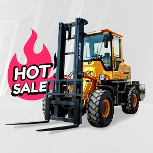 Trung Quốc địa hình gồ ghề xe nâng 4WD 3 tấn ngoài trời off-road tất cả các địa hình gồ ghề xe nâng với động cơ diesel - Product Image 1