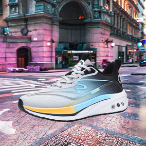 Zapatillas Deportivas <span class=keywords><strong>de</strong></span> Moda <span class=keywords><strong>para</strong></span> <span class=keywords><strong>Hombre</strong></span> con Logotipo Personalizado, Tallas Grandes US 13 14 EU 47 48, Entresuela EVA, Placa <span class=keywords><strong>de</strong></span> Carbono, Malla Transpirable, Casuales <span class=keywords><strong>para</strong></span> Caminar, con Aumento <span class=keywords><strong>de</strong></span> Altura - Product Image 6