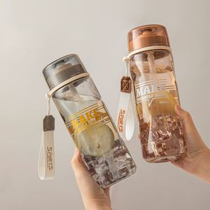 Bouteilles d'eau sportives d'été personnalisées sans BPA, grande capacité, avec paille, résistantes à la chaleur et adaptées à l'eau bouillante, pour activités de plein air - Product Image 2