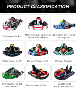 Go Kart Eléctrico para Adultos con Pedales Asistidos, <span class=keywords><strong>Karting</strong></span> para Parques de Diversiones, Carreras y Derrapes, Velocidad Máxima de 60 km/h, Certificado por la EPA, para Exteriores - Product Image 5