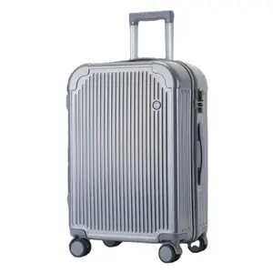 2024 yeni abs hafif bagaj bavul fermuar açık seyahat için özelleştirilmiş bagaj