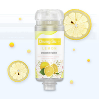 Cartouche filtrante de douche pour salle de bain, filtre de douche 15 étapes, adoucisseur d'eau dure, élimination du chlore, pommeau de douche