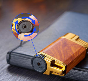 High-end iş Metal mavi alev çakmak bir anahtarlık ile eklenebilir - Product Image 5