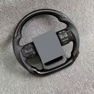 Volant en cuir neuf amélioré adapté à la Toyota Land Cruiser GR Prado LC250 avec palettes de changement de vitesse ou volant Prado - Product Image 4