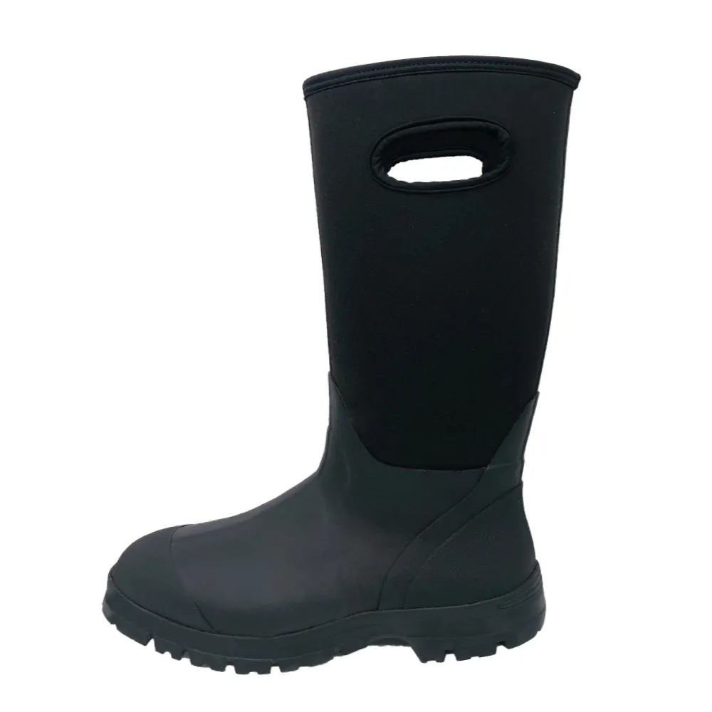 Модные ковбойские легкие черные удобные для переноски высокие непромокаемые ботинки для мужчин резиновые сапоги chukka sendal man высокого качества 50