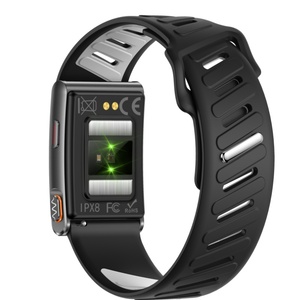 Bracelet intelligent avec analyse <span class=keywords><strong>de</strong></span> la fréquence cardiaque ECG et <span class=keywords><strong>de</strong></span> l'oxygène sanguin, suivi du sommeil 24h/24, analyse du HRV, paiement Android, KR96 - Product Image 2
