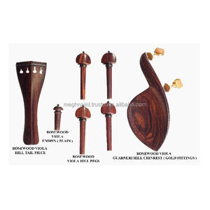 Ensemble de violoncelle en bois de rose avec accastillages noirs pour étudiants et musiciens, modèle Meghna International MEG-OO7, approvisionnement mondial, Inde - Product Image 3