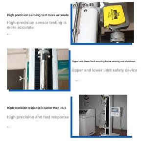 HONAS Machine de traction électronique 220V Test de résistance à la traction pour textiles Caoutchouc et matériaux terminaux - Product Image 4