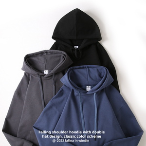 Custom <strong>Men</strong> Thick Heavyweight Embroidered Logo 100% Organic Cotton Bulk Woolen Lined <strong>Green</strong> Solid Autumn Regular Fit <strong>Hoodie</strong> - Product Image 4