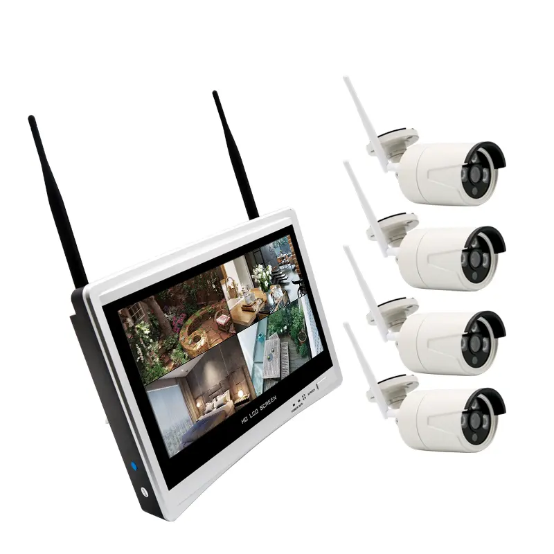 VESAFE nuovi kit Cctv 4ch 1080p telecamera di sicurezza domestica Wireless telecamera Ip Wireless