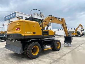 รถขุดไฮดรอลิกแบบล้อ รุ่น XE155WGA ขนาด 14 ตัน ความจุ 0.6 ลูกบาศก์เมตร เครื่องยนต์ 108 กิโลวัตต์ ประสิทธิภาพสูง สำหรับงานก่อสร้างถนน - Product Image 3