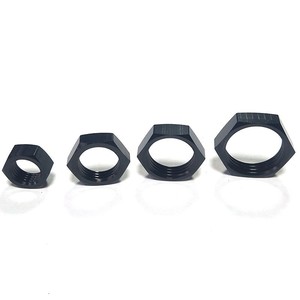 Écrous hexagonaux en alliage d'aluminium Jiax AN6 AN8 AN10 AN12 noirs pour modification automobile - Product Image 3