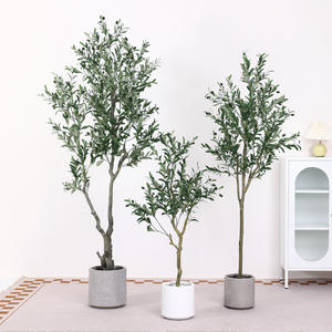 Décoration de salon nordique, grande plante verte, <span class=keywords><strong>arbre</strong></span> de simulation en bambou <span class=keywords><strong>du</strong></span> <span class=keywords><strong>sud</strong></span>, plante verte de simulation - Product Image 4