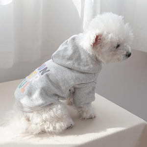 ONESTEP produsen grosir kustom Modern huruf Inggris dicetak Teddy Bear kaus kostum untuk anjing kucing kecil Medium - Product Image 4