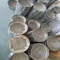 Nouvelle grille carrée haute précision pour tamis de granulats à gradation transitoire pour base de pavage en pierre concassée