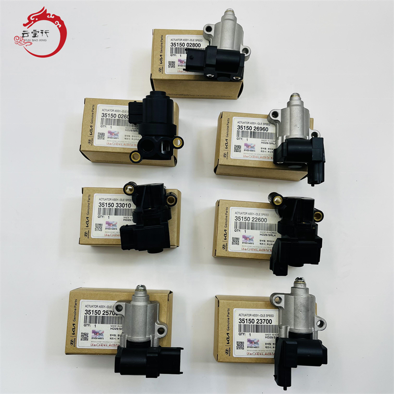 Idle Air Control Valve (IAC) For Hyundai Accent, Elantra, Tiburon & Kia - Part #3515022600