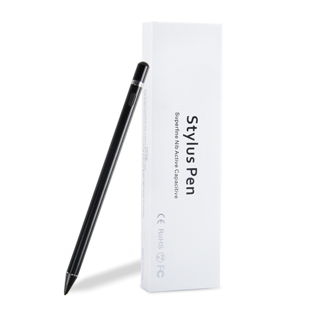 Active Smart Capacitive Pencil Metal Touch Pen for Apple iPad Pro 11 12.9 10.2 9.7 Mini 6 Air 5 iPhone for Huawei for Xiaomi
