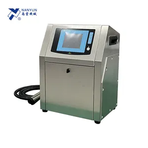 JPT-3000D Máquina de impressão a jato de tinta CIJ de qualidade industrial para tubos de plástico e ovos de metal Impressão direta em qualquer superfície