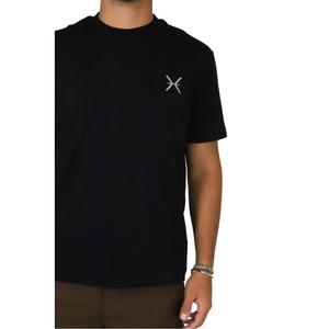 เสื้อยืด Richmond X Uomo สีดำ ผ้าฝ้าย เสื้อผ้าลำลองสำหรับผู้ชาย - Product Image 4