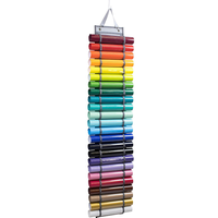 Supports de rangement pour rouleaux de vinyle, à suspendre sur la porte ou au mur, organisateur mural 24/48/12, idéal comme cadeau
