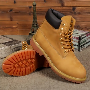 מגפיים חומים איכותיים, קז'ואל, גבוהים, מעוצבים על ידי מעצב מקורי, מגפי שלג יוקרתיים מגביהי גובה - Product Image 3