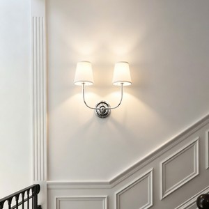 Modern Brass <b>LED</b> Wall Lamp with Remote Control – Warm White <b>Light</b>; Suitable for Bedside, Living <b>Room</b>, Hallway, and Bedroom - Product Image 6