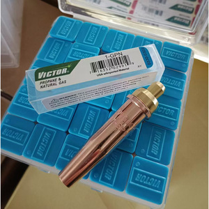 Embouts de coupe pour buse LGP Victor 1 GPN 2 GPN 3 GPN, injecteur fileté en cuivre pur, soudage au gaz, ouverture 1,0 mm, épaisseur 5 mm - Product Image 2