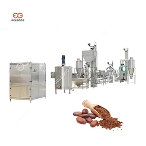 Máquina de producción de polvo de acero inoxidable, máquina automática de procesamiento de granos de coco en venta