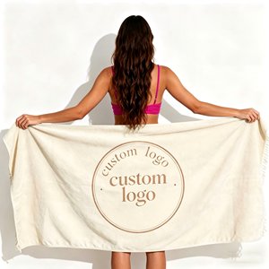 Serviette de plage de voyage en microfibre surdimensionnée, personnalisable avec logo, séchage rapide, anti-sable, vente en gros - Product Image 1