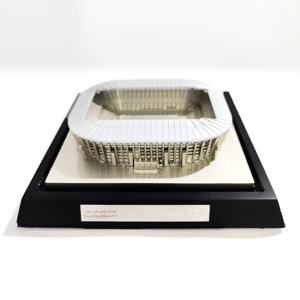 Trofeo de premio deportivo Placas de madera Sublimación Qatar Shield Award Trofeo de aleación de zinc Medalla de recuerdo personalizada - Product Image 3