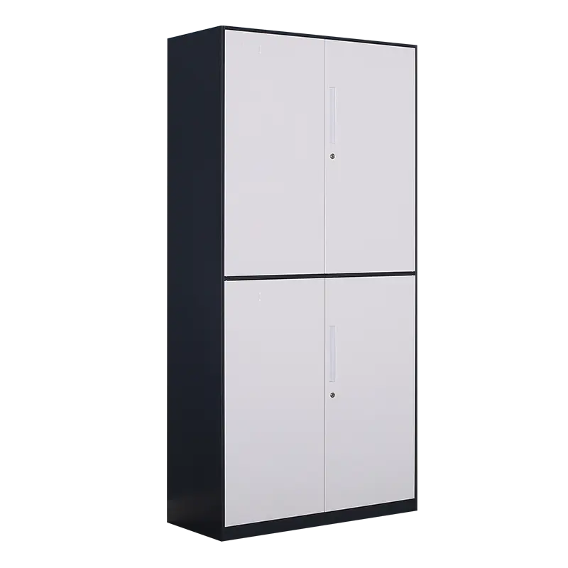 Zitai – armoire de rangement de fichiers à 4 portes en fer almira, armoire à vêtements en métal moderne, en acier, salle de sport, école, bureau, casier