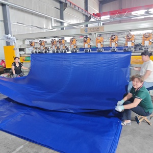 Bâche en PE imperméable avec œillets antirouille pour bateaux, ateliers et stockage extérieur - Product Image 2