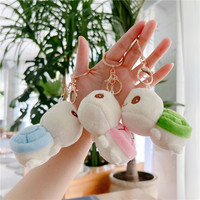 Nouveaux jouets en peluche, tortue douce, petite tortue de mer, mini porte-clés en peluche pour enfants, garçons, filles, pendentifs pour sacs