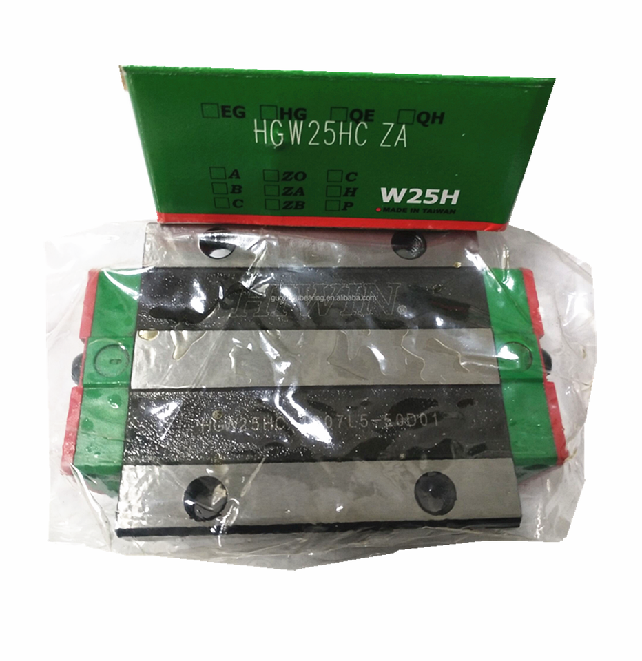 HIWIN Linear Guide Rail Slide Block Bearing HGW25 HGW25HC HGW25HCZ0C ...