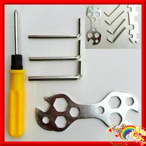 Kit de Herramientas para Bicicleta, Llave Allen de Acero, Destornillador, Tamaños Comunes, Accesorios de Ciclismo - Product Image 5