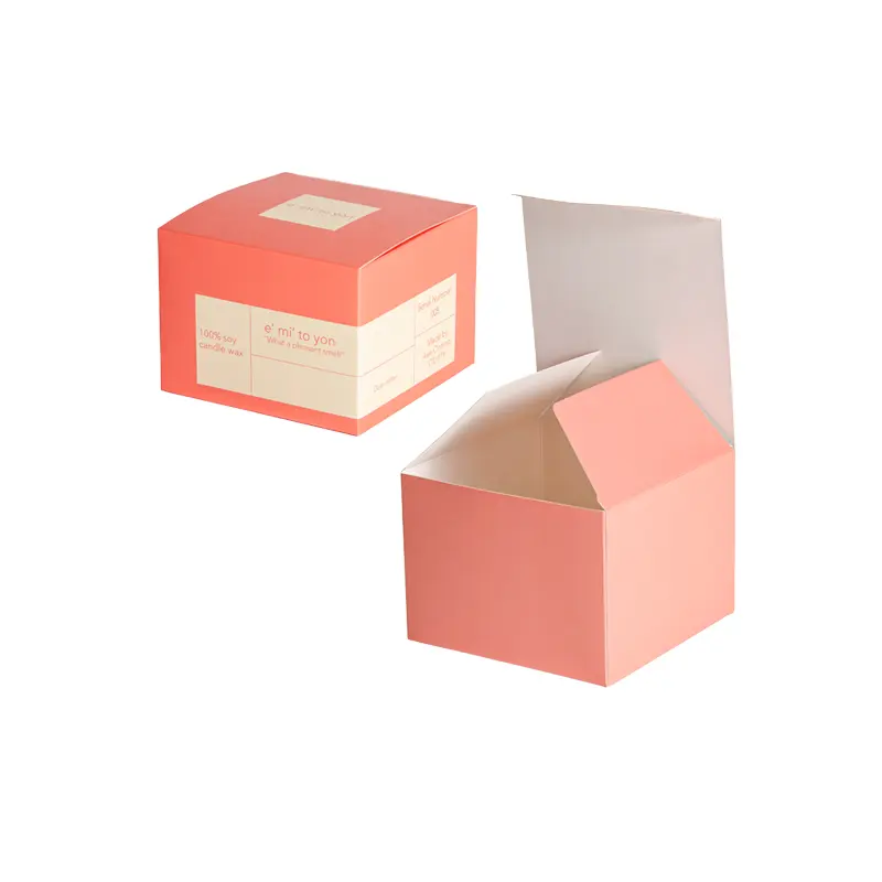 Caja superior simple de tamaño personalizado, papel de impresión, maquillaje cosmético, embalaje para el cuidado de la piel, loción, crema facial, caja de tarjetas para tarros cosméticos