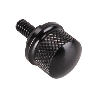 Tornillo de liberación rápida para asiento de motocicleta, M6, acero negro, para reemplazo de cojín, reparación, montaje trasero - Product Image 4