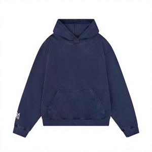 Sudadera con Capucha para Hombre, Gruesa, de Forro Polar, Cortavientos, con Cierre, Personalizada, 100% Algodón, Ecológica, con Bordado DTF y Vinilo - Product Image 3